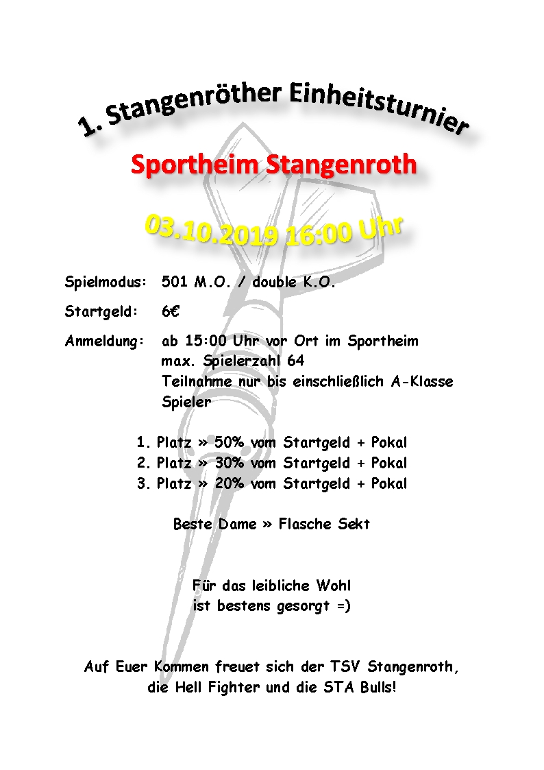 Einheitsturnier Stangenroth